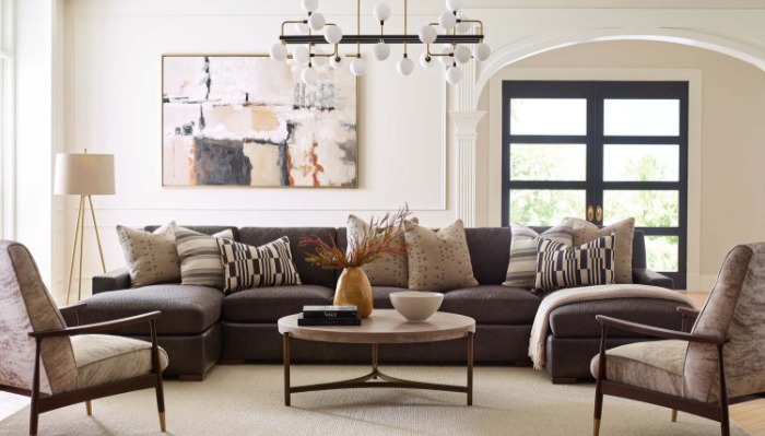 Charles Plush Sectional