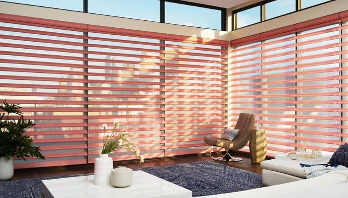 Hunter Douglas Pirouette® Window Shadings with PowerView® Automation Near Fairfield, New Jersey (NJ)