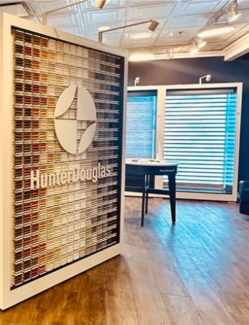 White House Designs for Life Home - Hunter Douglas Gallery showroom