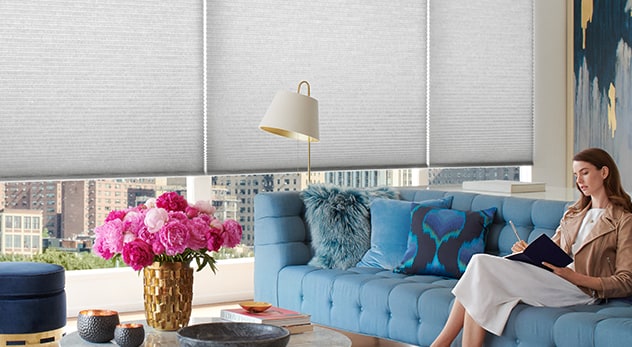 Hunter Douglas Duette® Honeycomb Shades, cellular shades, cell shades, honeycomb blinds, Wayne, New Jersey (NJ)