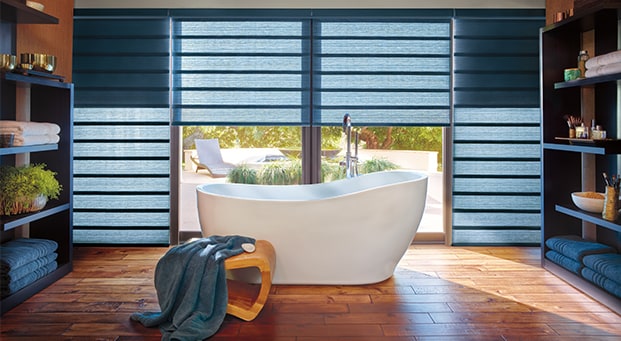 Hunter Douglas Vignette® Modern Roman Shades near Wayne, Fairfield, and Paramus, New Jersey (NJ)