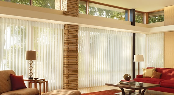 Hunter Douglas Luminette® Privacy Sheers near Paramus, New Jersey (NJ) Sheers, privacy sheers, window sheers