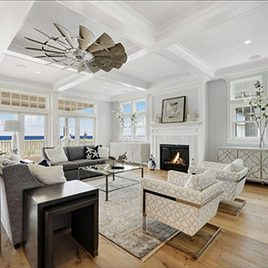Elegant Beachfront Home with Modern Flair