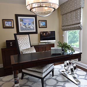 Elegant Contemporary Home Office