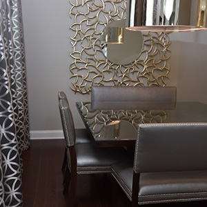 Modern ‘Glam’ Dining Room